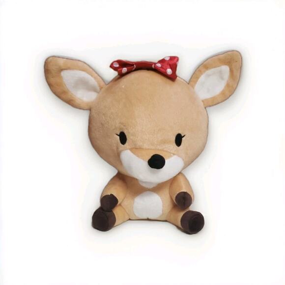 Toy Factory Rudolph The Red Nosed Reindeer Clarice Plush Stuffed Animal - Picture 1 of 7